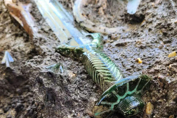 3000 il yaşı olan qılınc tapılıb