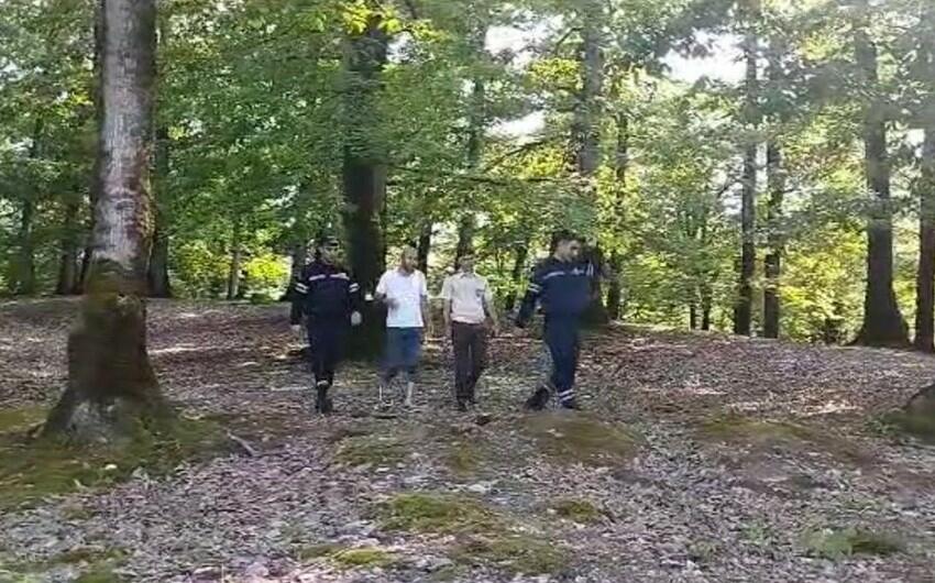 Lənkəranda meşədə itkin düşən şəxs tapılıb - VİDEO