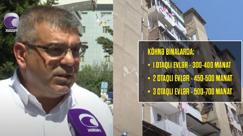 Kirayə mənzillər bu səbəbdən bahalaşır (VİDEO)