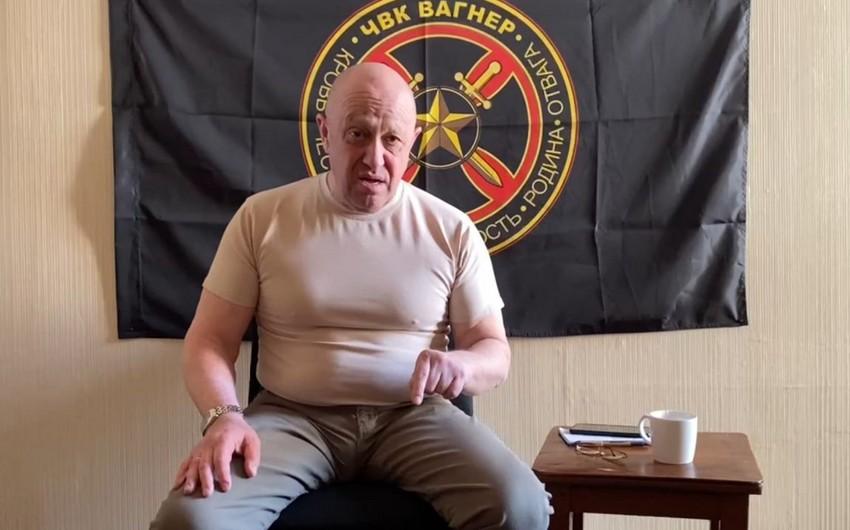 Priqojin “Vaqner”in Rostovda bir sıra obyektlərə nəzarəti ələ keçirdiyini açıqlayıb