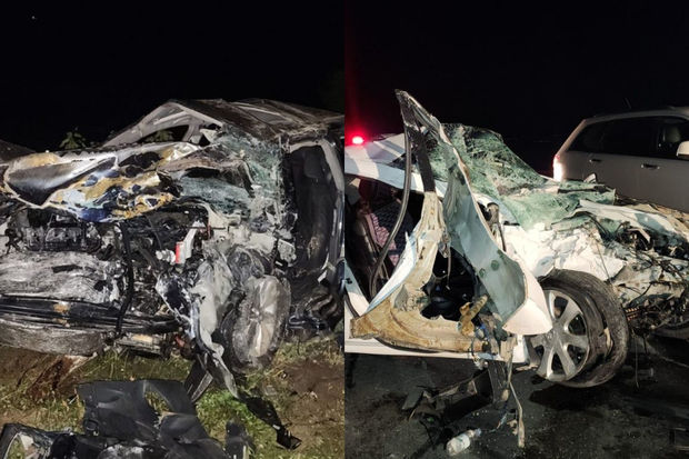 Naxçıvanda ağır yol-nəqliyyat qəzasında 4 nəfər ölüb, xəsarət alanlar var - FOTO