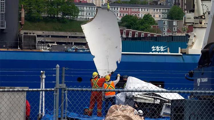 “Titan” sualtı qayığında “insan qalıqları” tapılıb