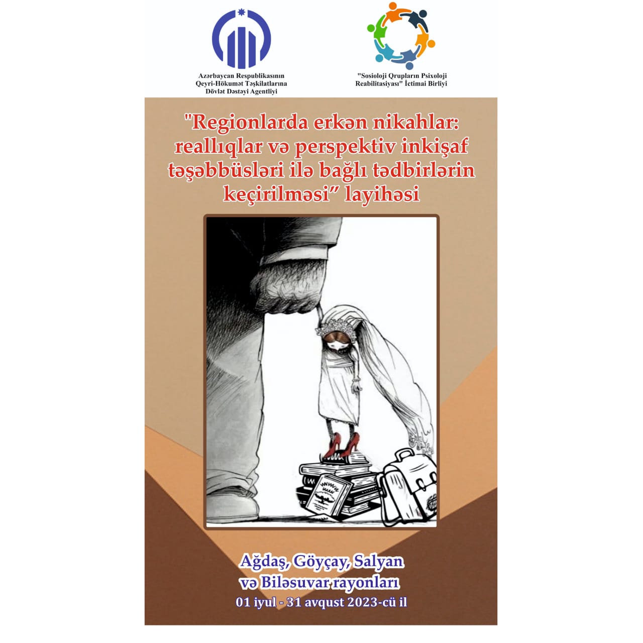 Regionlarda erkən nikah reallıqları ilə mübarizəyə dair layihəyə start verildi