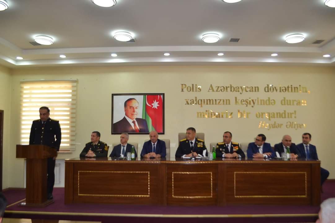 Mingəçevir polisinin peşə bayramı qeyd edilib