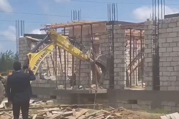 Abşeron, Masallı və Cəlilabadda qanunsuz tikintilərin qarşısı alınıb - VİDEO