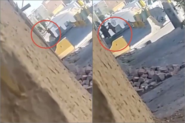 İranda silahlı şəxslər polis bölməsinə hücum edib - VİDEO