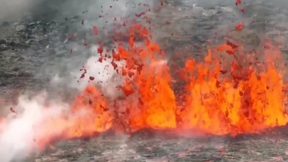 Fagradalsfjall vulkanı aktivləşib