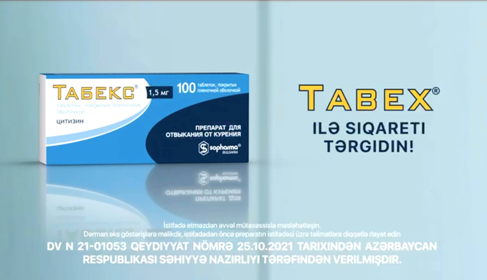 Siqareti tərgitməyin ən unikal yolu bəlli oldu: TABEX