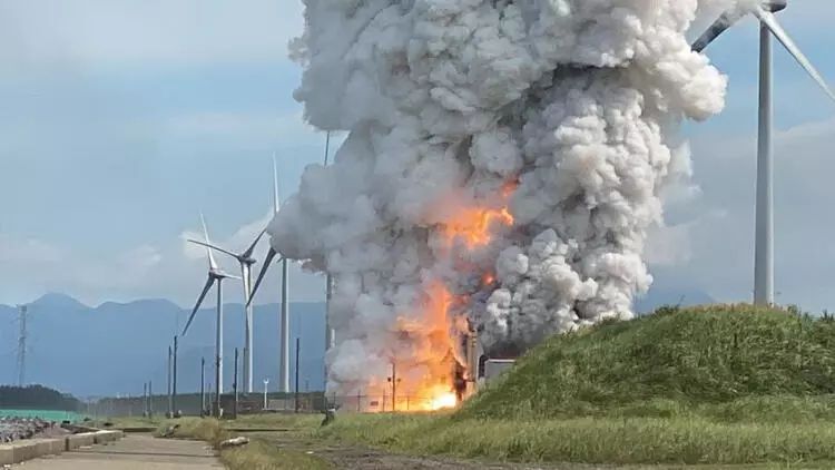 JAXA raketinin mühərriki sınaq zamanı partlayıb