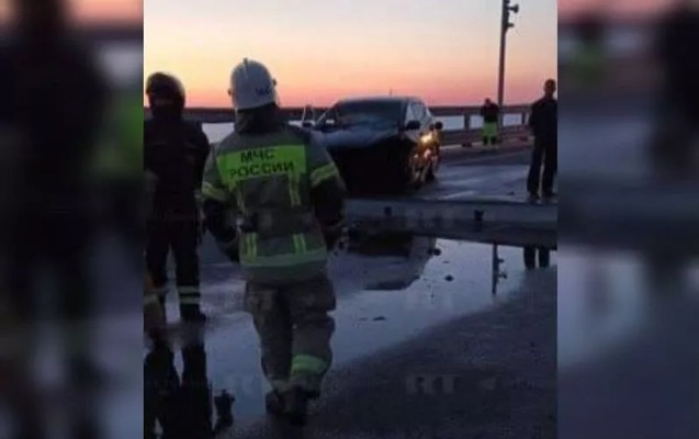 Krım körpüsündə partlayış, ölənlər var