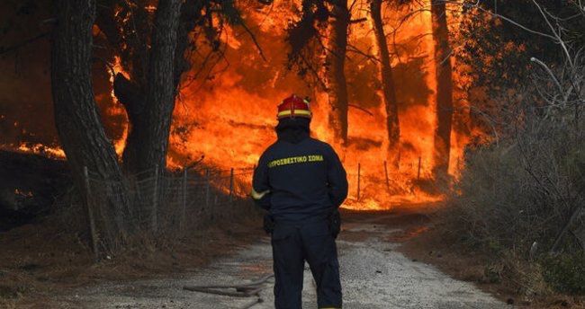 Yunanıstanda son 24 saatda 46 meşə yanğını baş verib