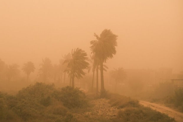 İranda qum fırtınası nəticəsində 500-ə yaxın insan xəsarət alıb - FOTO