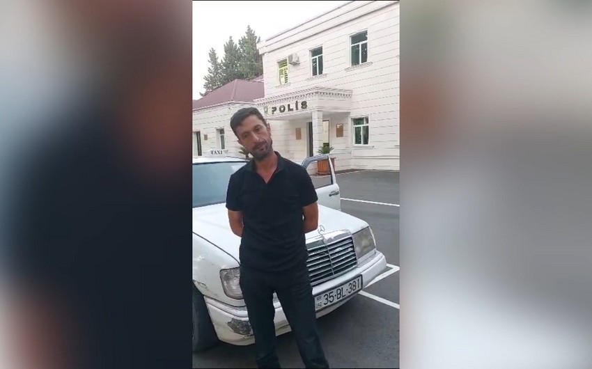 Ağstafada narkotikin təsiri altında toy karvanında avtoxuliqanlıq edən şəxs saxlanılıb