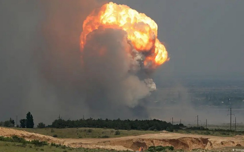 Ruslar Odessada taxıl terminalını atəşə tutub, 100 ton noxud və 20 ton arpa məhv olub