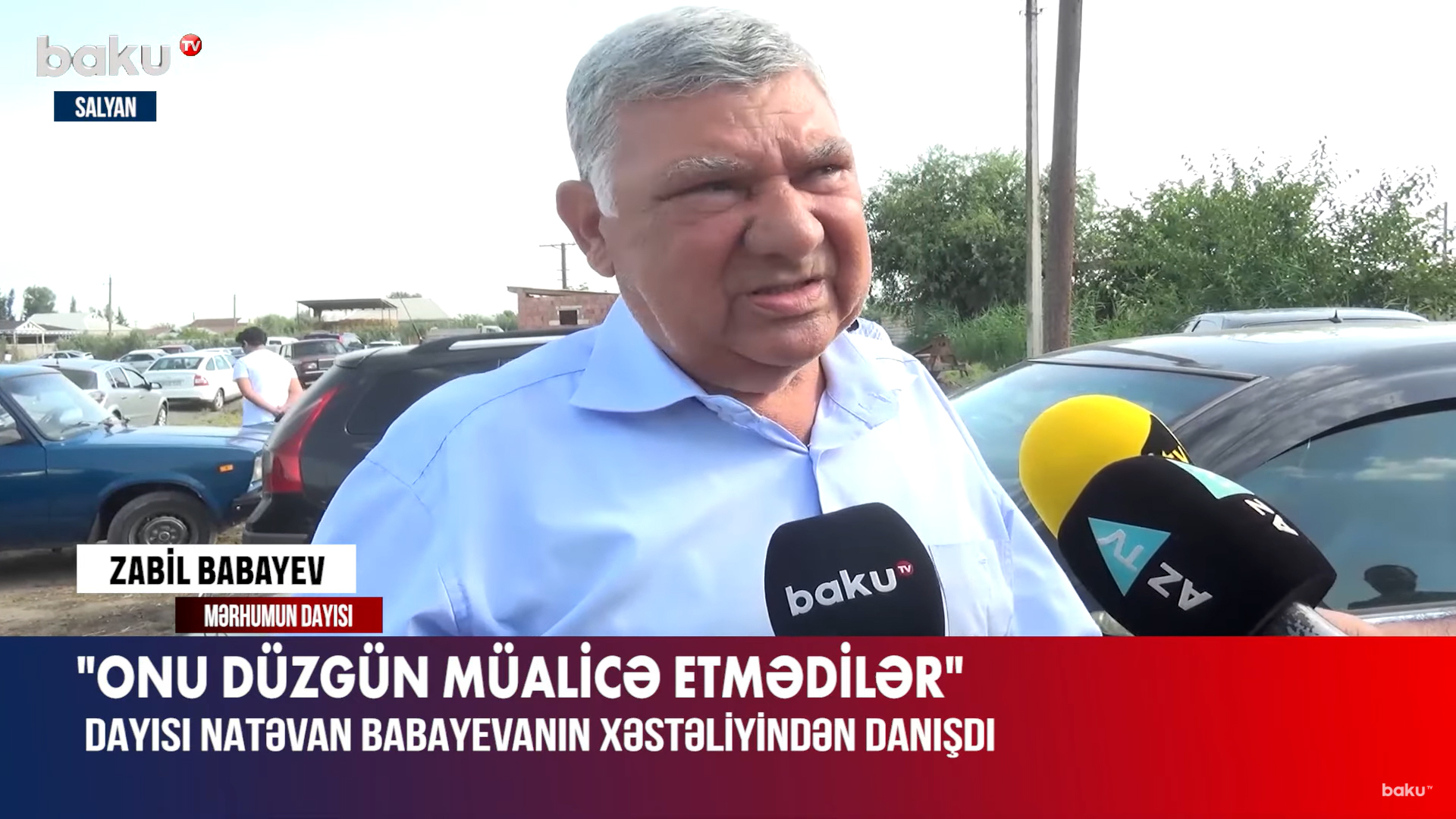 Dayısından Natəvan Babayevanın diaqnozu ilə bağlı iddia - VİDEO