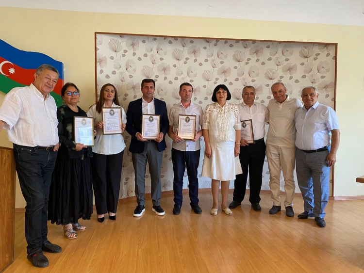 Həsən bəy Zərdabi adına mükafat təqdim olunub - FOTOLAR