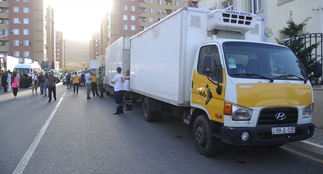 Daha 22 ailə Laçına yola salındı - Fotolar