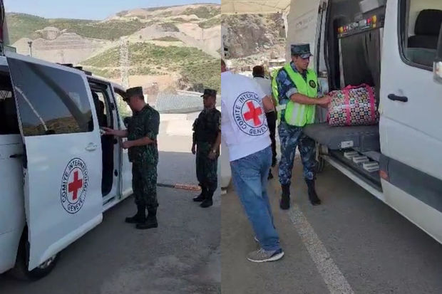 Qarabağın erməni sakinləri “Laçın” sərhəd-buraxılış məntəqəsindən sərbəst keçiblər - VİDEO