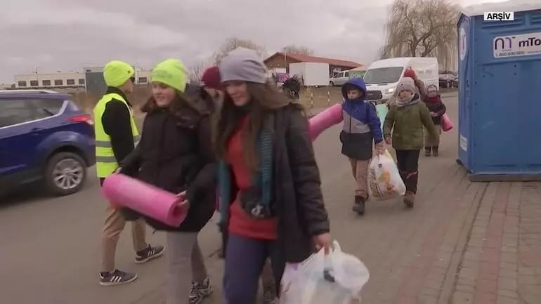 Ukraynalılar Polşaya köç etməkdə davam edir