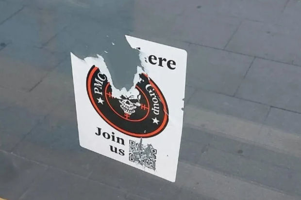 Polşada “Vaqner”in işə qəbul haqda elanları peyda oldu - FOTO