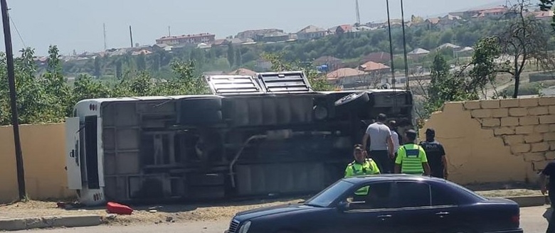 Qusar-Quba yolunda avtobus açdı: Çox sayda yaralı var (YENİLƏNİB)
