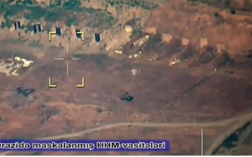 Qeyri-qanuni erməni silahlılarının və Ermənistan silahlı qüvvələrinin qalıqlarının aktivliyi müşahidə edilir - VİDEO