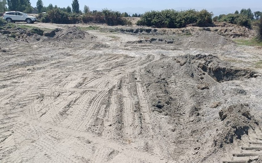 Lənkəran və Ağstafada qanunsuz qum, əhəng daşıyanlar cərimələnib