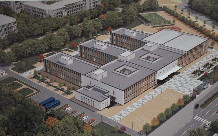 Füzulidə Mirzə Uluqbəy adına 1 nömrəli tam orta məktəbin açılışı olub