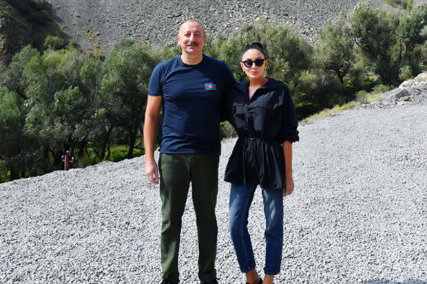 Mehriban Əliyevadan Kəlbəcər və Laçınla bağlı paylaşım: “Allaha min şükür” - FOTO