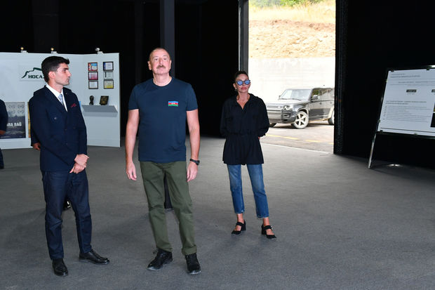 Laçın rayonunda “Hoçazfilm” yaradıcılıq studiyasının çəkiliş pavilyonunun açılışı olub - FOTO