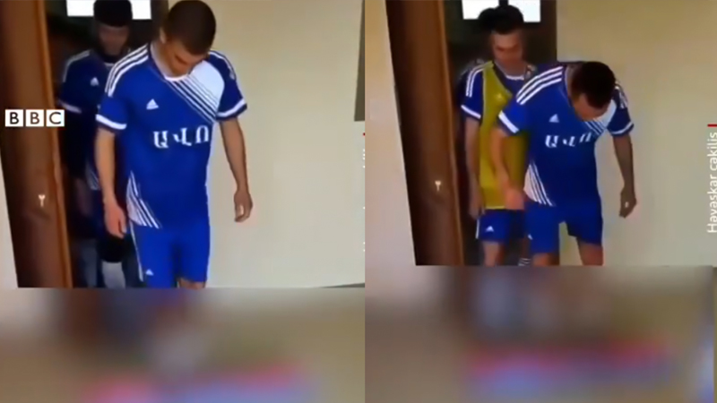 Azərbaycan bayrağını təhqir edən 3 erməni futbolçu “Laçın”da saxlanıldı