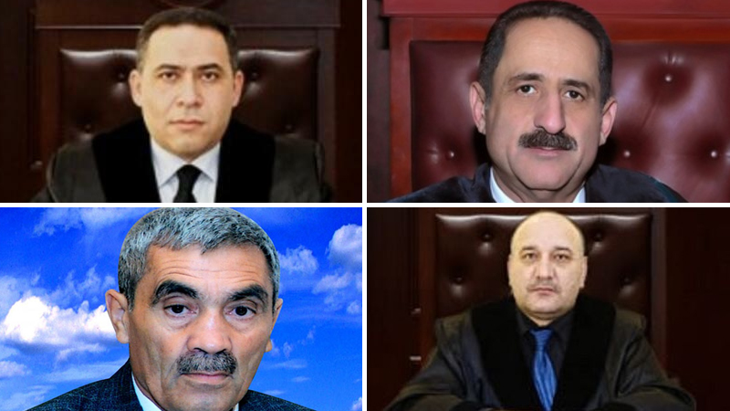 Vaxtsız ölüm hökmü “oxunan” hakimlər (FOTOLAR)