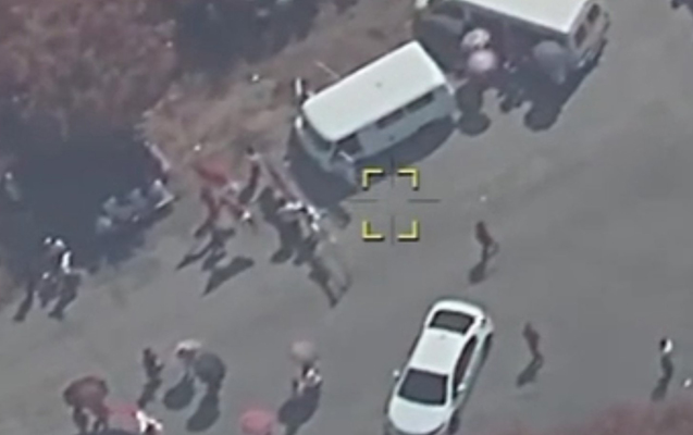 Separatçılar Xocalıda baryerlər quraşdırır - Video