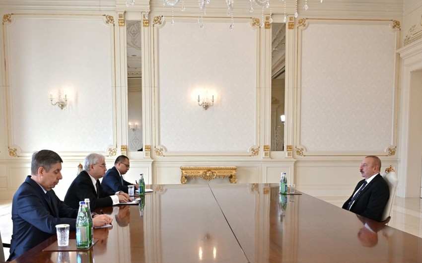 Prezident İlham Əliyev Rusiya XİN-in Azərbaycan-Ermənistan münasibətlərinin normallaşdırılması üzrə xüsusi nümayəndəsini qəbul edib