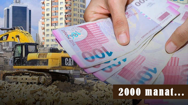 Bakının bu ünvanında söküntü başlayır - 2000 AZN kompensasiya veriləcək