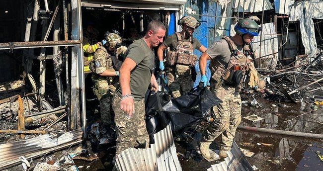 Ukraynaya raket hücumu: ən azı 16 nəfər ÖLÜB