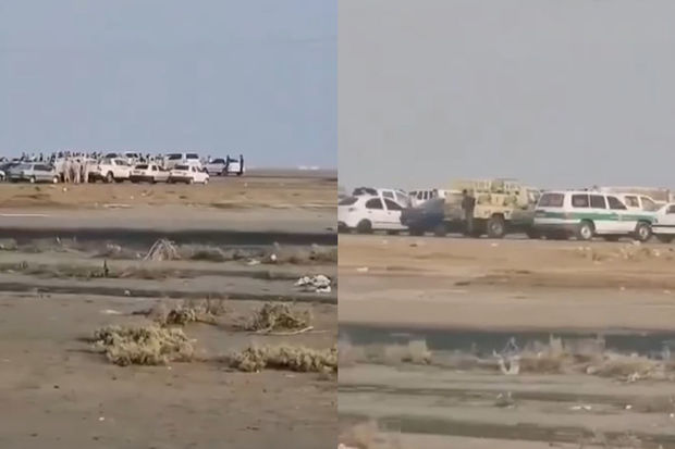 İranda repressiv polis qüvvələri dinc sakinlərə hücum etdi - VİDEO