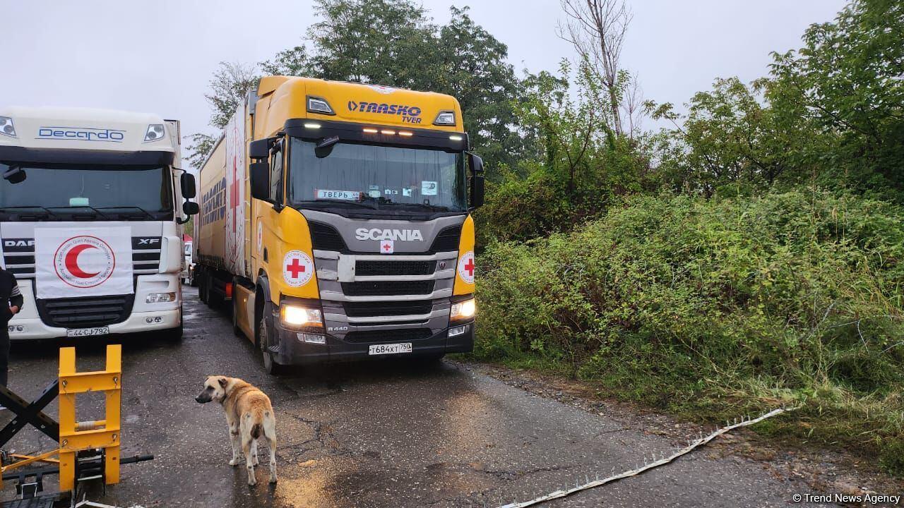 Tarixi QƏLƏBƏ: Ağdam-Xankəndi yolu işə düşdü, yük Xankəndiyə çatıb - VİDEO - FOTO
