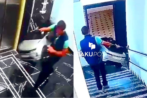 Bakıda 500 manatlıq “Range Rover”i oğurlayıb qaçdı - VİDEO