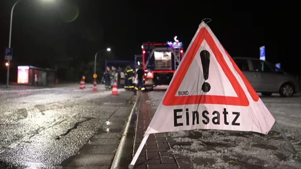 Almaniyada güclü fırtına və dolu: 1 ÖLÜ VAR