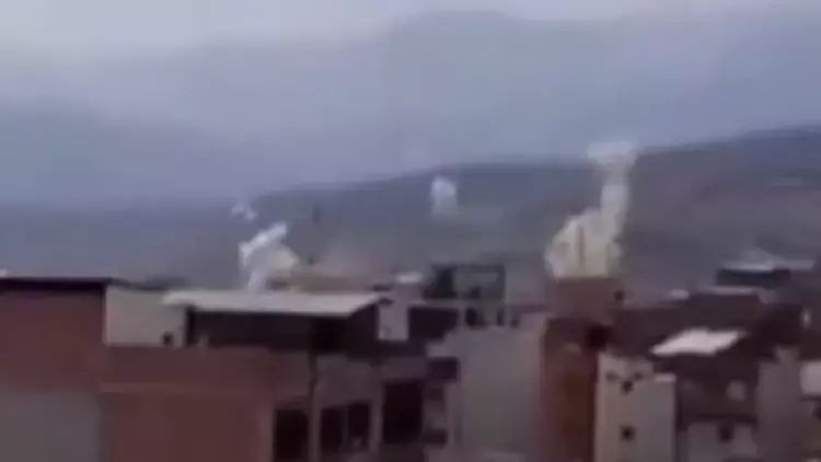 İHA şəhər mərkəzinə düşdü: 2 YARALI VAR