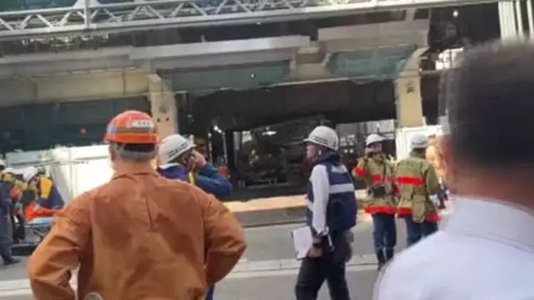 Yaponiyada dəhşətli qəza: 15 ton polad lövhə AŞDI