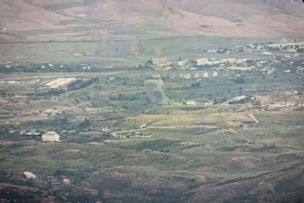 Separatçıların dördüncü atıcı briqadası məhv edildi - VİDEO