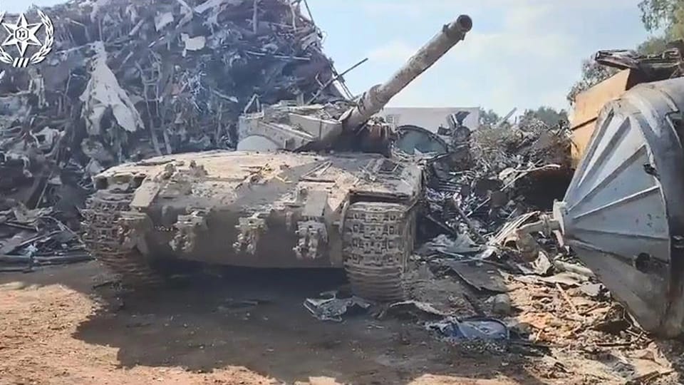 İsraildə oğurlanmış tank anbarda tapıldı