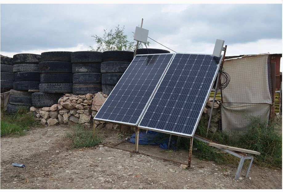 Ermənilər Xocavənddə döyüş postlarının enerjisini günəş paneli ilə təmin edirmiş (FOTO)