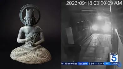 1,5 milyon dollar dəyərində olan tarixi Yapon Budda heykəli oğurlandı