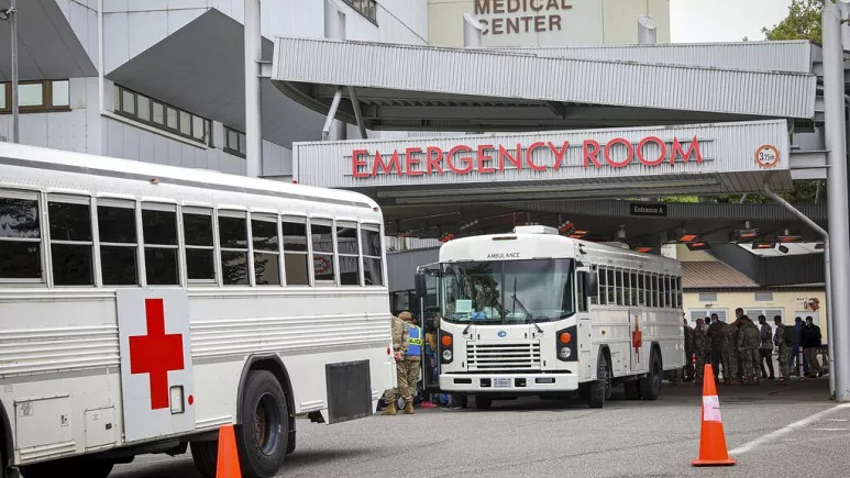 Ukraynada yaralanan ABŞ əsgərləri Almaniyada müalicə alırlar