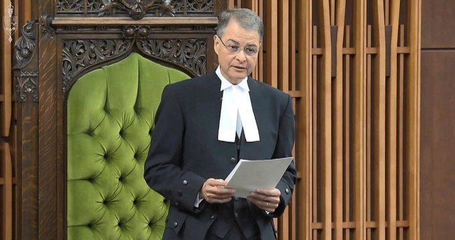 Kanadada Parlamentin sədri istefa verib