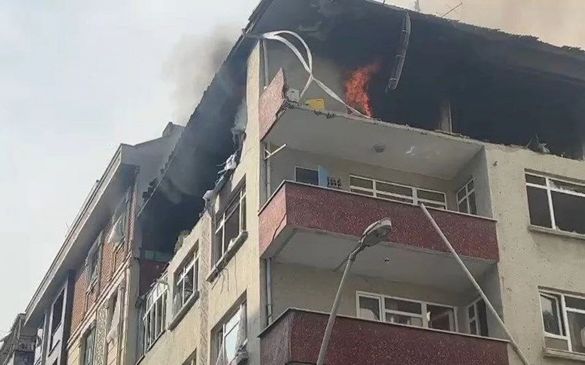 İstanbulda mənzildə partlayış olub, ölən və yaralananlar var