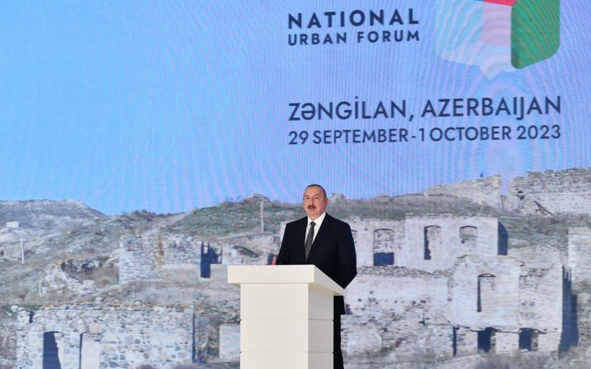 Prezidentdən Azərbaycana qarşı qəbuledilməz planları olanlara mesaj: 